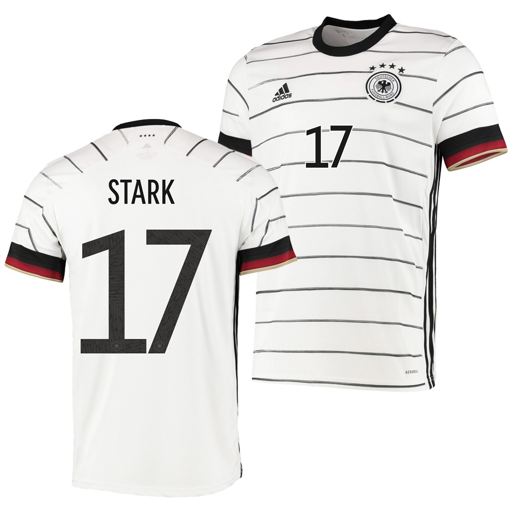 2020 EURO Germany Home Kit Soccer Jersey Niklas Stark 17